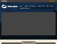 Tablet Screenshot of openarmsworldwide.org